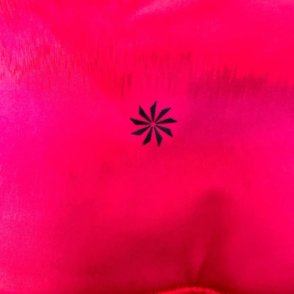 NEW ATHLETA Rainier Printed Pink Athletic‎ Leggings Tight Women's 3X - Picture 8 of 14